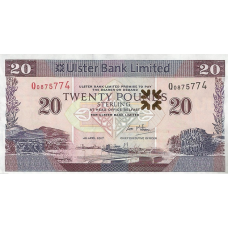 (264) Northern Ireland P242g - 20 Pounds (Ulster Bank) (2017) (ATTENTION: LITTLE SPOT)